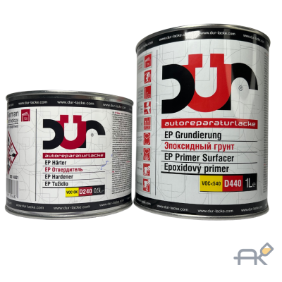 Грунт DUR Эпоксидный D440 2+1 серый 1л+0.5отв